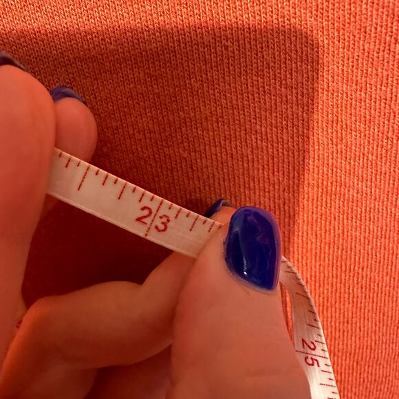 Fresh Produce Sweatshirt Top Womens Medium Orange Pullover Comfy Soft Oversized - Picture 6 of 7